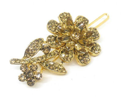 Khubsurat Hair Side Clips/Side Pins for Women & Girls, Gold Tone, 1 Piece, Brown Color Stone Stud Hair Clip(Brown)
Khubsurat Hair Side Clips/Side Pins for Women & Girls, Gold Tone, 1 Piece, Brown Color Stone Stud Hair Clip(Brown)