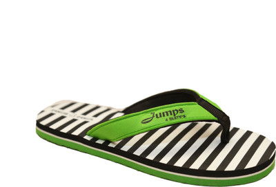 JUMPS AND BUMPS Boys & Girls Slip On Slipper Flip Flop(Green