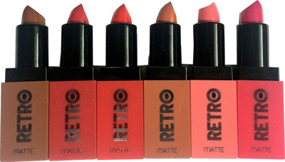 LUV-LI IMPORTED MATTE VELVETY 8 HOURS STAY WITH VITAMIN E (PACK OF 6) LIPSTICKS(MULTICOLOR, 3.8 g)
LUV-LI IMPORTED MATTE VELVETY 8 HOURS STAY WITH VITAMIN E (PACK OF 6) LIPSTICKS(MULTICOLOR, 3.8 g)