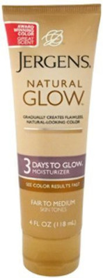 Jergens Natural Glow 3 Days To Glow Moisturizer For Fair To Medium Skin Tones(118 ml)
Jergens Natural Glow 3 Days To Glow Moisturizer For Fair To Medium Skin Tones(118 ml)