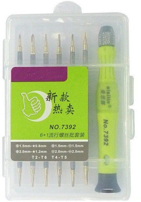 UltimaCords&Cables Ultima :(No.7392): 5 In 1 Screwdrivers set For all types of mobile phones, Iphones, laptops & maacbooks Standard Screwdriver Set(Pack of 1), White
UltimaCords&Cables Ultima :(No.7392): 5 In 1 Screwdrivers set For all types of mobile phones, Iphones, laptops & maacbooks Standard Screwdriver Set(Pack of 1), White