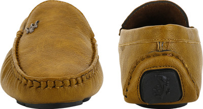 GOSSI Loafers For Men(Brown, Mehndi