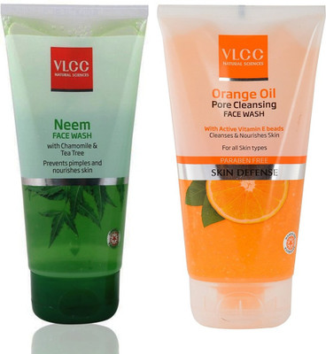 VLCC Original Neem Chamomile & Tea Tree and Orange Oil Pore Cleansing Face Wash(300 ml)
VLCC Original Neem Chamomile & Tea Tree and Orange Oil Pore Cleansing Face Wash(300 ml)