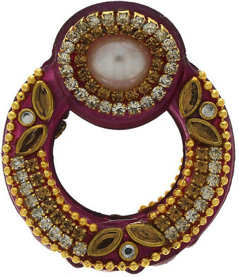Anuradha Art Jewellery Clutcher Hair Claw(Pink)