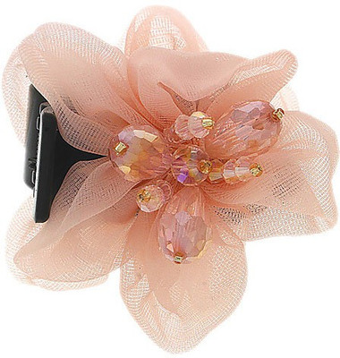Anuradha Art Jewellery Clutcher Hair Claw(Pink)