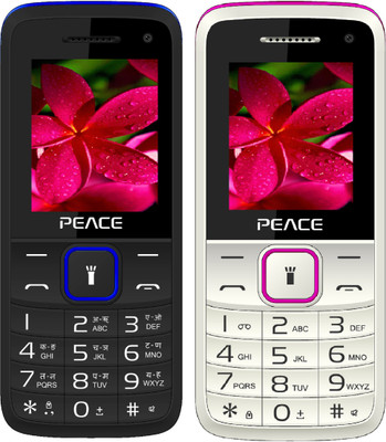 Peace Knight Combo of Two Mobiles(Black $$ Blue & White $$ Pink)