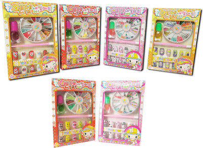 Fully Kids Nail Art Sets For Girls Aging 4-18 yrs Birthday Gift Return Gift | Home Salon / Birthday Gift for Girls ( 6 Pcs. Set)(Multicolor)
Fully Kids Nail Art Sets For Girls Aging 4-18 yrs Birthday Gift Return Gift | Home Salon / Birthday Gift for Girls ( 6 Pcs. Set)(Multicolor)