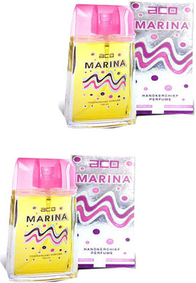 aco PERFUMES aco MARINA fabric perfume 100ml 2pcs set Perfume - 200 ml(For Men & Women)
aco PERFUMES aco MARINA fabric perfume 100ml 2pcs set Perfume - 200 ml(For Men & Women)