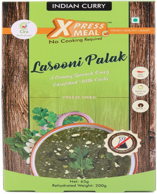 Cira Ready to eat Lasooni Palak -xpress meal mini 65 g