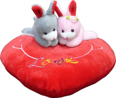 Atorakushon Couple Teddy On Blooming Red Heart & I Love You Music By Pushing On Heart TeddyBear Soft Stuffed Plush Children Valentine Gift - 15 cm(Multicolor)
Atorakushon Couple Teddy On Blooming Red Heart & I Love You Music By Pushing On Heart TeddyBear Soft Stuffed Plush Children Valentine Gift - 15 cm(Multicolor)