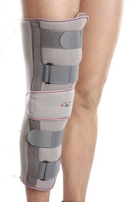 Tynor KNEE IMMOBILIZER 19" Knee, Calf & Thigh Support(Grey