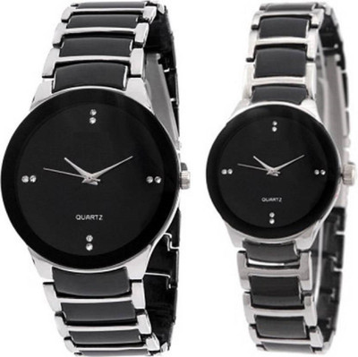MAPA STYLE Attractive Stylish Silver Black Couple Analog Watch Girls & Boys Analog Watch MPSTYLE 108 Watch - For Men & Women
MAPA STYLE Attractive Stylish Silver Black Couple Analog Watch Girls & Boys Analog Watch MPSTYLE 108 Watch - For Men & Women