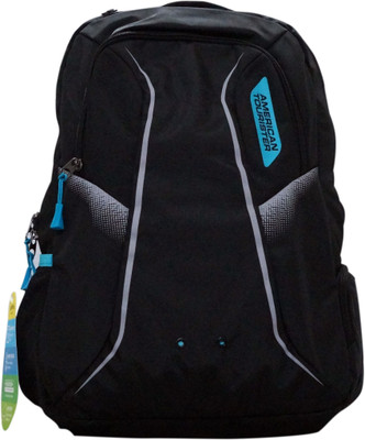 American Tourister ACRO PLUS 01 BLACK 33 L Backpack(Black)