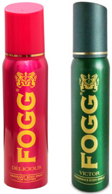 Fogg VICTOR DEODORANT 120 ML+DELICIOUS DEODORANT 120 ML Deodorant Spray - For Men & Women(120 ml, Pack of 2)
Fogg VICTOR DEODORANT 120 ML+DELICIOUS DEODORANT 120 ML Deodorant Spray - For Men & Women(120 ml, Pack of 2)