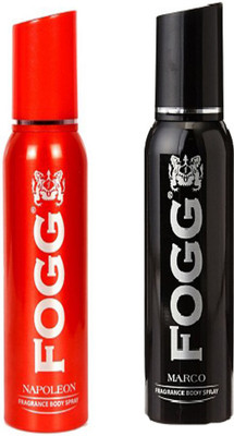 Fogg NAPOLEON DEODORANT 120 ML+MARCO DEODORANT 120 ML Deodorant Spray - For Men & Women(120 ml, Pack of 2)
Fogg NAPOLEON DEODORANT 120 ML+MARCO DEODORANT 120 ML Deodorant Spray - For Men & Women(120 ml, Pack of 2)
