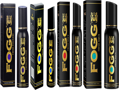 Fogg FRESH AQUA FRAGRANCE BODY SPRAY 120 ML+FRESH SPICY FRAGRANCE BODY SPRAY 120 ML+FRESH AROMATIC FRAGRANCE BODY SPRAY 120 ML+FRESH FOUGERE FRAGRANCE BODY SPRAY 120 ML Body Spray - For Men & Women(120 ml, Pack of 4)
Fogg FRESH AQUA FRAGRANCE BODY SPRAY 120 ML+FRESH SPICY FRAGRANCE BODY SPRAY 120 ML+FRESH AROMATIC FRAGRANCE BODY SPRAY 120 ML+FRESH FOUGERE FRAGRANCE BODY SPRAY 120 ML Body Spray - For Men & Women(120 ml, Pack of 4)