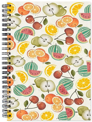 Little Jaipur A5 Note Book(Food, Multicolor)