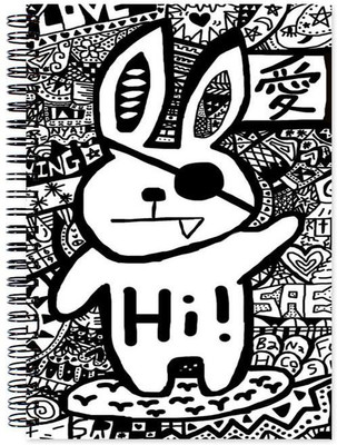 Little Jaipur A5 Note Book(Cartoon, Multicolor)