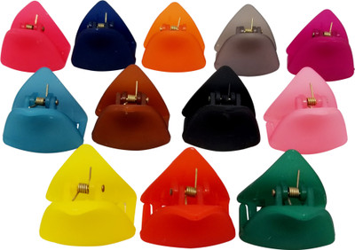 Evolution Hair Clips, Claw Clips , Butterfly Clips, Small, Triangle Matte Candy Colors for Women / Girls, Pack of 12 Hair Claw(Multicolor)
Evolution Hair Clips, Claw Clips , Butterfly Clips, Small, Triangle Matte Candy Colors for Women / Girls, Pack of 12 Hair Claw(Multicolor)