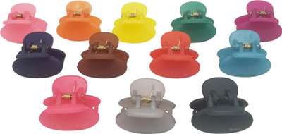 Evolution Hair Clips, Claw Clips , Butterfly Clips, Small, Oval Shape Matte Candy Colors for Women / Girls , Pack of 12 Hair Claw(Multicolor)
Evolution Hair Clips, Claw Clips , Butterfly Clips, Small, Oval Shape Matte Candy Colors for Women / Girls , Pack of 12 Hair Claw(Multicolor)