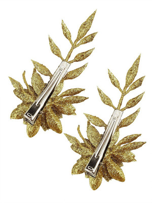 INAAYA Flower Hair Clips For Women / Flower Hair Clips For Brides (Set Of 2) Hair Clip(Gold)
INAAYA Flower Hair Clips For Women / Flower Hair Clips For Brides (Set Of 2) Hair Clip(Gold)