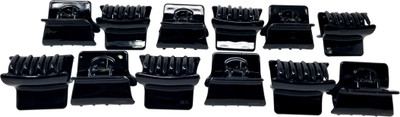 Evolution Hair Clips, Claw Clips , Butterfly Clips, Small, Rectangle Glossy Black Colors for Women / Girls, Pack of 12 Hair Claw(Multicolor)
Evolution Hair Clips, Claw Clips , Butterfly Clips, Small, Rectangle Glossy Black Colors for Women / Girls, Pack of 12 Hair Claw(Multicolor)