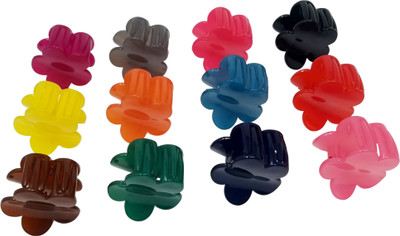 Evolution Hair Clips, Claw Clips , Butterfly Clips, Small, Flower Shape Glossy Candy Colors for Women / Girls , Pack of 12 Hair Claw(Multicolor)
Evolution Hair Clips, Claw Clips , Butterfly Clips, Small, Flower Shape Glossy Candy Colors for Women / Girls , Pack of 12 Hair Claw(Multicolor)