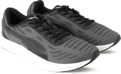 Puma Meteor IDP Running Shoes For Men(Grey, Asphalt-puma black-puma black