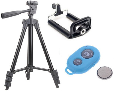 ReTrack 3120 3Way Head Adjustable Aluminum 35cm To 102cm Extendable Camera-Tripod With Bracket Bluetooth Shutter and bag Tripod(Black, Supports Up to 1000 g)
ReTrack 3120 3Way Head Adjustable Aluminum 35cm To 102cm Extendable Camera-Tripod With Bracket Bluetooth Shutter and bag Tripod(Black, Supports Up to 1000 g)