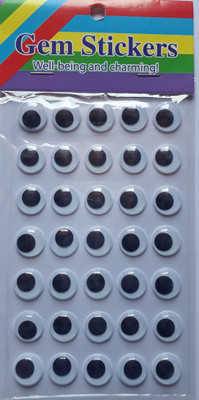 BestUBuy Google Eyes Sticker 1.5 CM