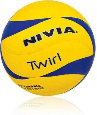 Nivia Volleyball Volleyball - Size: (Pack of 1, Yellow, Blue