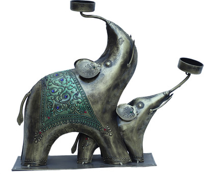 AGARWALTRADINGCOMPANY ATC Multicolor Iron Home Decorative Elephant Shape 2 Candle Holder Candle(Multicolor, Pack of 2)
AGARWALTRADINGCOMPANY ATC Multicolor Iron Home Decorative Elephant Shape 2 Candle Holder Candle(Multicolor, Pack of 2)