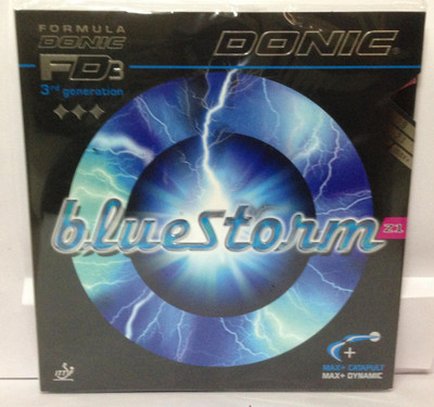 Donic BLUESTORM Z1 2.2 mm Black Max Table Tennis Rubber(Black)