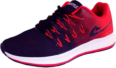 Air Style Running Shoes For Men(Red, Blue, Navy red