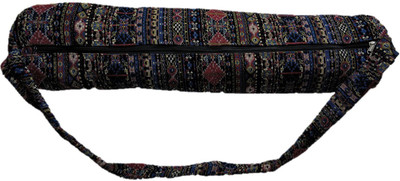 Royal Rajasthani Yoga mat bag Yoga Mat Bag(Red, Backpack, Black