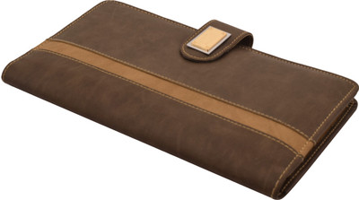 SUSHA Men Brown Artificial Leather Document Holder(2 Card Slots)