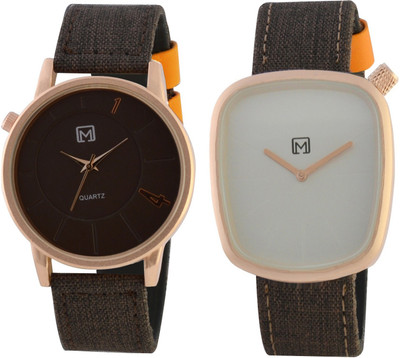 Om Designer Latest Analogue Unique edition Couple Watch for Men's & Women's Watch - For Couple