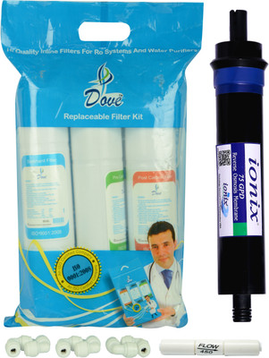 ionix High tds service kit for upto 4000 tds Solid Filter Cartridge(0.4, Pack of 5)
ionix High tds service kit for upto 4000 tds Solid Filter Cartridge(0.4, Pack of 5)