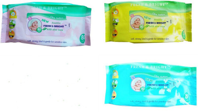 Dolphin52 BABY WIPES SET OF 3(3 Pieces)
