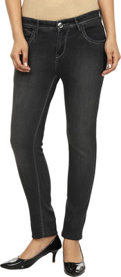 Fashion Cult Slim Women Grey Jeans, Dark grey