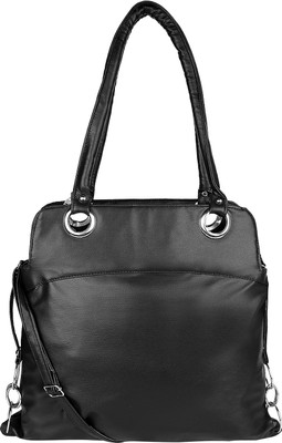 Pekian Shoulder Cum sling bag - Ideal for Women & Girls Shoulder Bag(Black, 6 L)