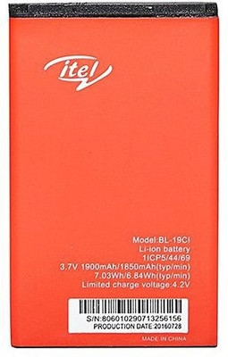 itel Battery - BL19Ci(Red)