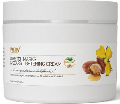 WOW Skin Science Stretch Marks and Scar Lightening Cream - No Parabens and Mineral Oils(200 ml)
WOW Skin Science Stretch Marks and Scar Lightening Cream - No Parabens and Mineral Oils(200 ml)