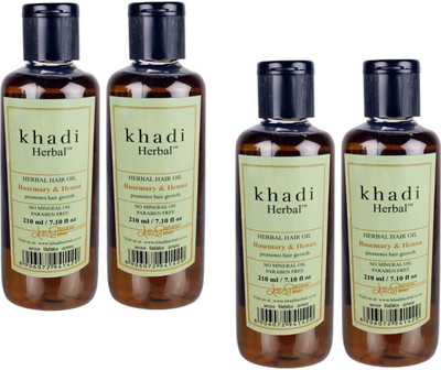 Khadi Herbal Rosemary & Henna Hair Oil (No Mineral oil & Paraben Free) Hair Oil(840 ml)
Khadi Herbal Rosemary & Henna Hair Oil (No Mineral oil & Paraben Free) Hair Oil(840 ml)