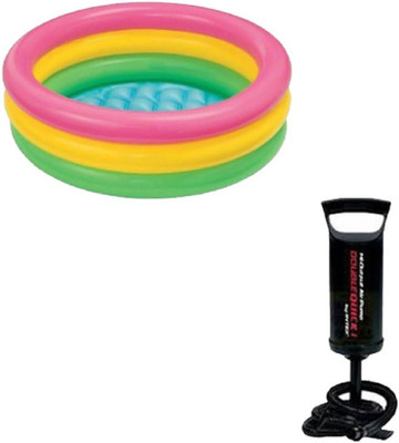 Prro Combo 2feet inflatable kids bath water tub with Air Pump JHPB-4(Multicolor)
Prro Combo 2feet inflatable kids bath water tub with Air Pump JHPB-4(Multicolor)