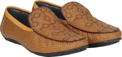 Kraasa Partygoers Loafers For Men(Tan