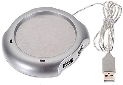 RHONNIUM ™ Cup Mug Warmer Pad with 4 Ports Hub USB Gadget for PC Mac Laptop ™ Cup Mug Warmer Pad with 4 Ports Hub USB Gadget for PC Mac Laptop Cup Warmer, USB Hub(Light Silver)
RHONNIUM ™ Cup Mug Warmer Pad with 4 Ports Hub USB Gadget for PC Mac Laptop ™ Cup Mug Warmer Pad with 4 Ports Hub USB Gadget for PC Mac Laptop Cup Warmer, USB Hub(Light Silver)