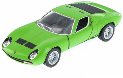 Kinsmart 5" 1:34 Scale 1971 Lamborghini Miura P400 SV Die-Cast Model Car from Flying Toyszer(Green)
Kinsmart 5" 1:34 Scale 1971 Lamborghini Miura P400 SV Die-Cast Model Car from Flying Toyszer(Green)