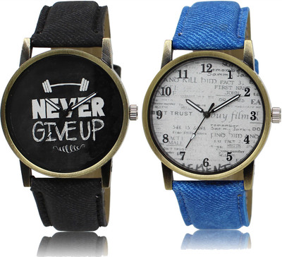 CM New Collection Stylish Look LR 027_028 Watch - For Men