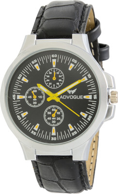 Advogue With Fancy Box All Black New Collection watch for men Watch - For Boys